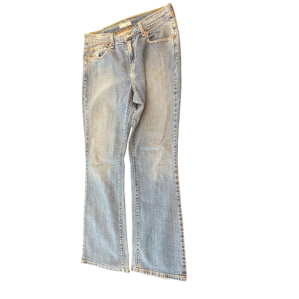Levis 515 Bootcut Jeans Womens 10M Medium Wash Blue Denim Stretch 4815